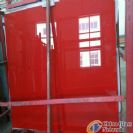 3-12MM red  painted glass